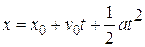One Dimensional Kinematics